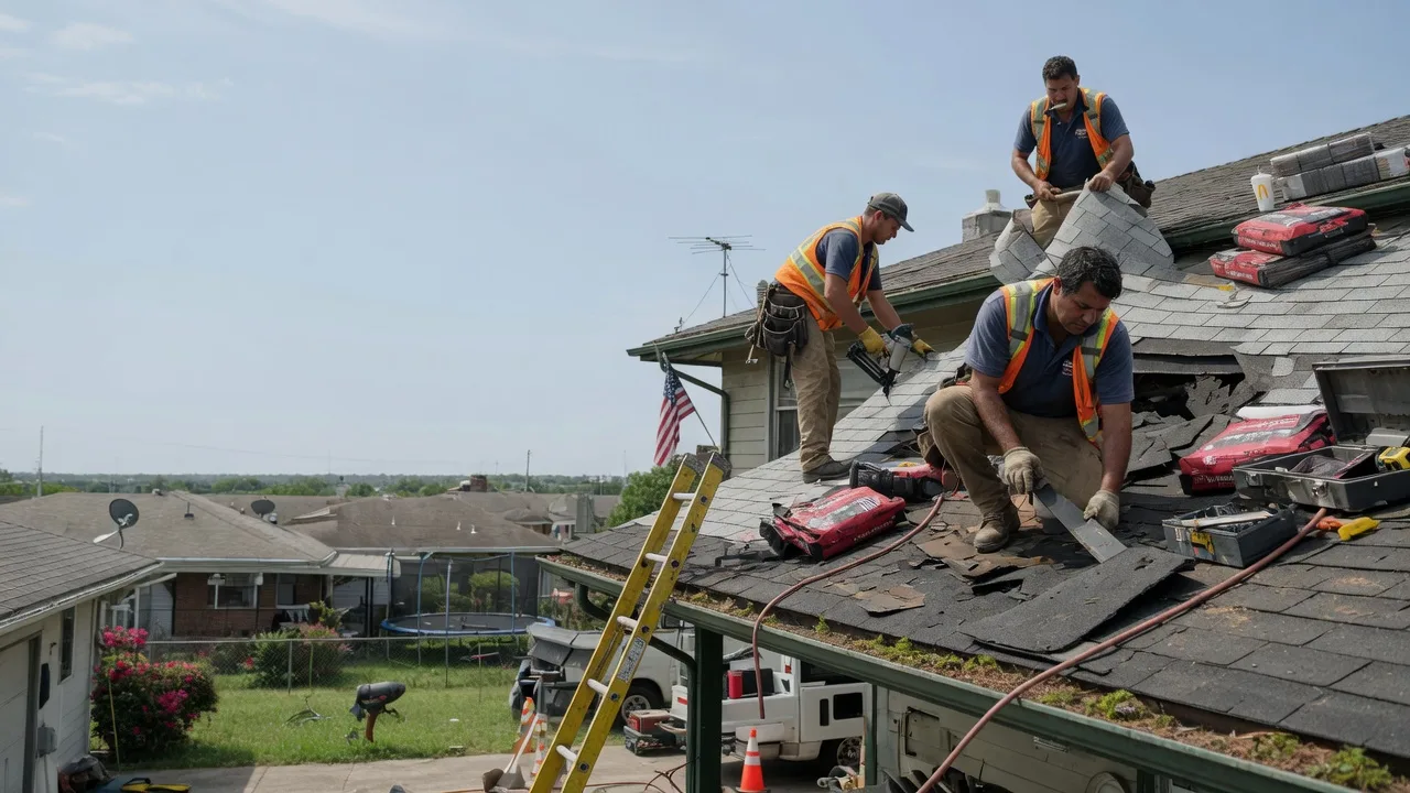 Roof Repair in La Fontaine, IN near me